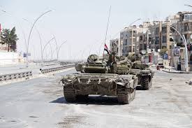  الجيش السوري يقطع بالنار طريق حلب-دمشق الدولي ويسيطر على البلالية في الغوطة الشرقية