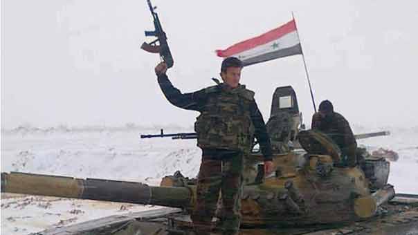 الجيش السوري يسيطر على مرتفعات المارونيات وقرية عين البيضا