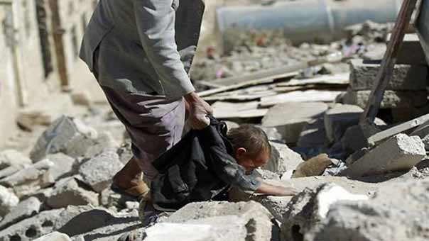 هكذا ارتكب العداون السعودي مجزرته المروعة في صعدة