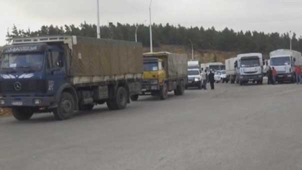 إرهابيو &rsquo;جيش الفتح&rsquo; يمنعون فريقًا إنسانيًا مشتركًا من الدخول إلى الفوعة وكفريا
