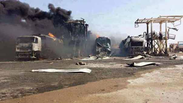 بالصور- مجزرة جديدة يرتكبها العدوان السعودي في محافظة الحديدة باليمن


