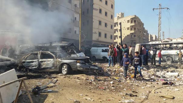 45 شهيدًا وجرحى من المدنيين بتفجير ارهابي مزدوج بمنطقة السيدة زينب (ع) بريف دمشق.. و&rsquo;داعش&rsquo; يتبنى