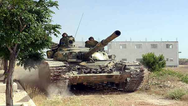 الجيش السوري يتقدم في جوبر ويقتل قادة للارهابيين في داريا واللاذقية