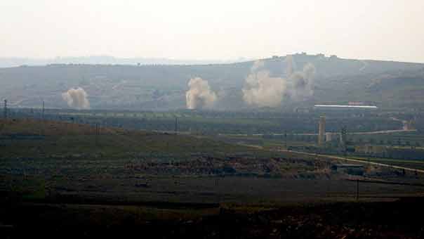 الجيش السوري يتقدم شمال حلب والطائرات الروسية تدمر ناقلات نفط في الطريق الى تركيا