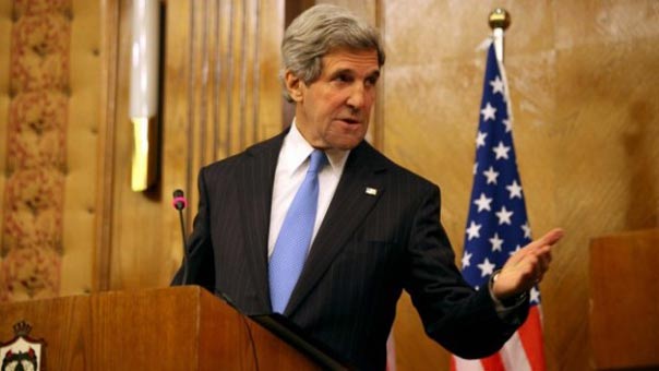 كيري يعلن عن اتفاق مؤقت مع روسيا لوقف &rsquo;الاعمال العدائية&rsquo; في سوريا