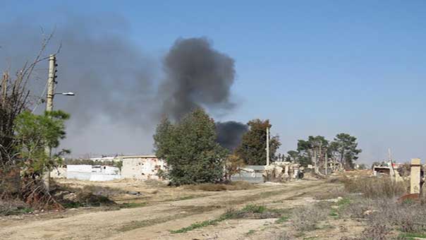 الجيش السوري يتقدم بعمق داريا بريف دمشق