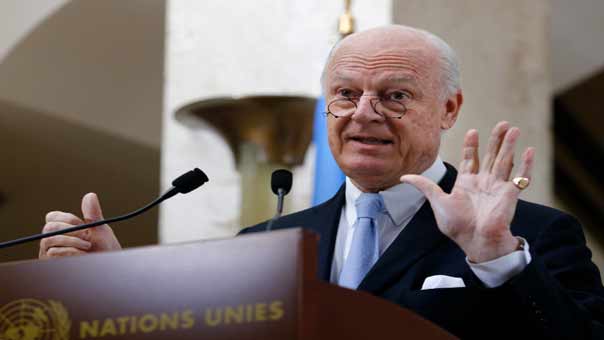 دي ميستورا: &rsquo;جنيف 3&rsquo; ستركز على تشكيل حكومة وطنية سورية والانتخابات وتعديل الدستور