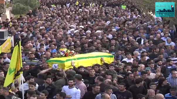 حزب الله وأهالي الجنوب شيعوا ثلة من الشهداء في صريفا والمنصوري والناقورة