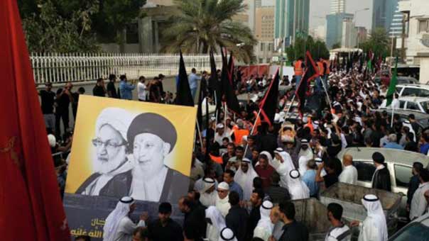 آلاف البحرينيين يشيعون السيد جواد الوداعي