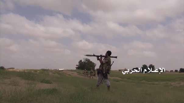 مقتل 378 من ميليشيات العدوان السعودي بينهم قائد كتيبة مدفعية اللواء 209 وتدمير 15 آلية في صحراء ميدي