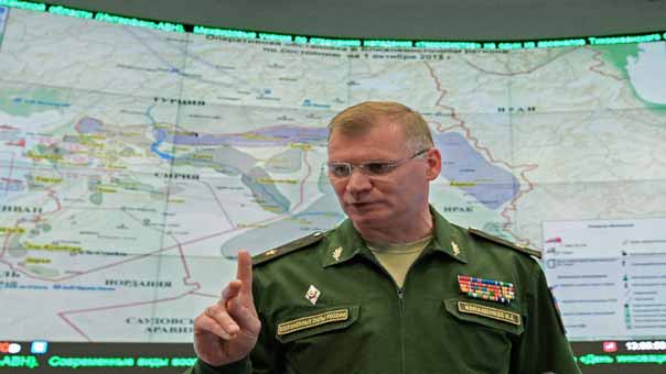 الدفاع الروسية: 4 خروقات لوقف إطلاق النار من قبل المسلحين بأرياف اللاذقية وحماة وحمص في سوريا