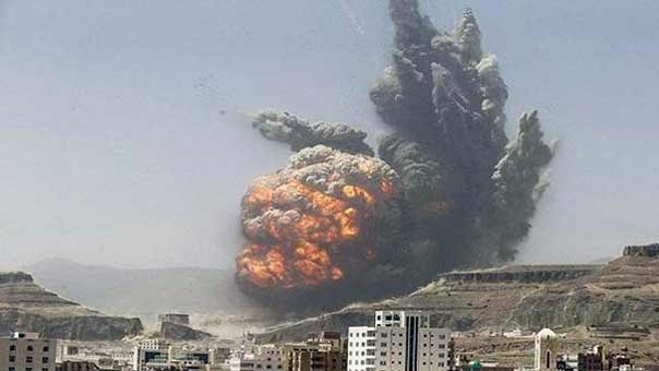 العدوان السعودي يواصل خرق الهدنة واليمنيون يطالبون مجلس الامن بإدانة العدوان