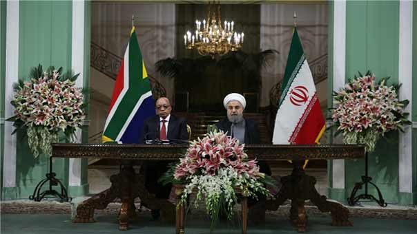 رئيس جمهورية جنوب أفريقيا في طهران: نسعى لشراكة استراتيجية مع ايران