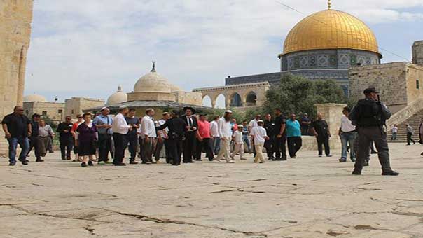 المستوطنون يستبيحون &rsquo;الأقصى&rsquo; بحماية الوحدات الصهيونية الخاصة.. وحملات الاعتقال تطال أسيرين محررين