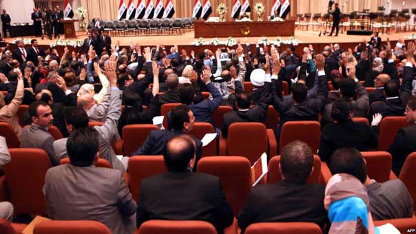 تأجيل التصويت على تشكيلة العبادي الوزارية إلى الخميس المقبل