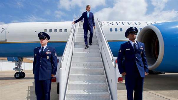  كيري : نقترب من إحراز تقدمٍ لوقف الاقتتال في سوريا بالتنسيق مع موسكو