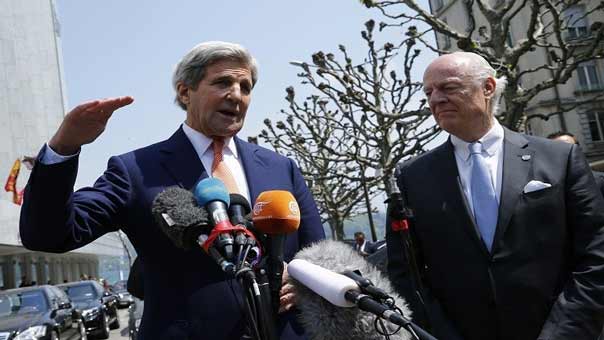 باريس تريد اجتماعاً لمجموعة دعم سوريا.. وروسيا وأمريكا تدعوان لتثبيت وقف النار