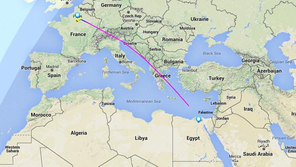تحطم طائرة مصرية قبالة السواحل اليونانية والبحث جارٍ لكشف اسرار الحادث 