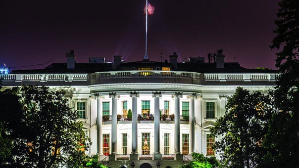 واشنطن: إغلاق البيت الأبيض بعد سماع دوي إطلاق نار