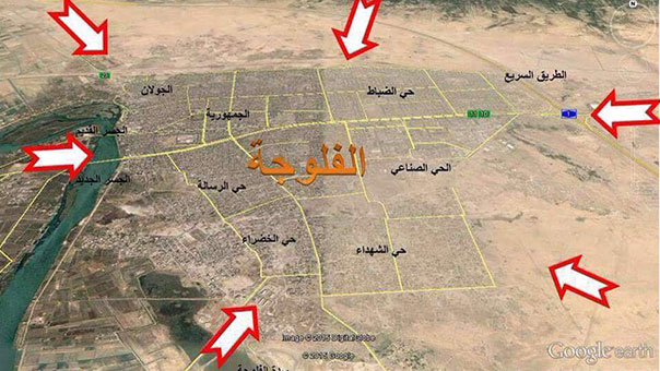 انطلاق عملية &rsquo;كسر الارهاب&rsquo; لتحرير الفلوجة.. والعبادي يؤكد: ليس أمام &rsquo;داعش&rsquo; إلا الفرار