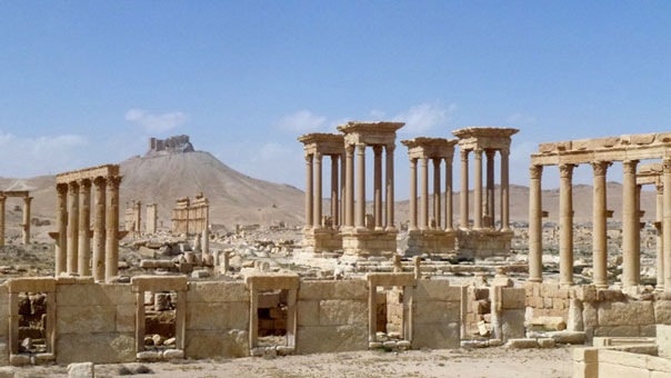 خبراء الألغام الروس يغادرون تدمر إلى روسيا