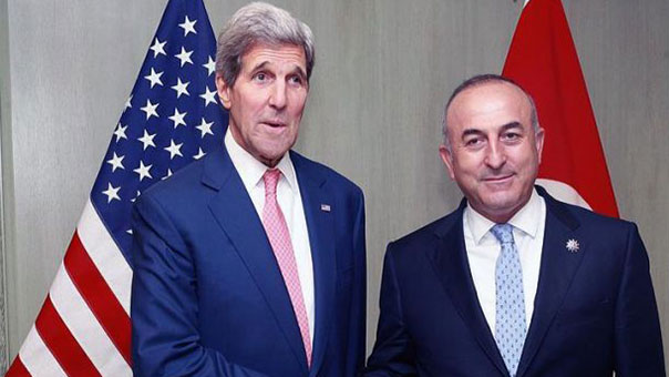 وزير خارجية تركيا: على الجنود الأميركيين شركائنا وضع شعار &rsquo;داعش&rsquo;