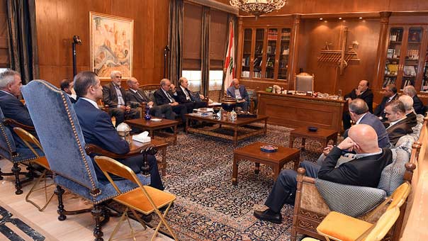 الرئيس بري: على الجميع تحمل مسؤولياتهم لخروج الحوار بنتائج إيجابية في آب