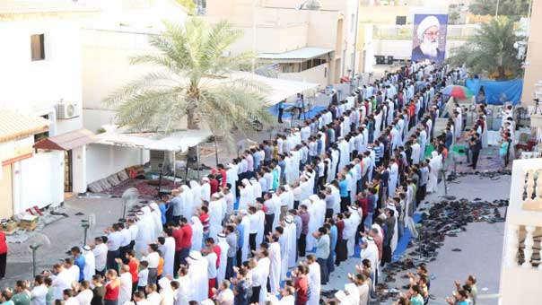 البحرين: اقامة صلاة العيد بجوار منزل الشيخ قاسم .. الشيخ المادح: الإصلاح الحقيقي هو الحلّ