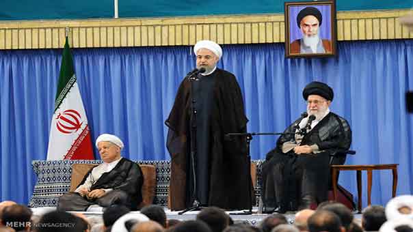 الرئيس روحاني: إيران ستدافع عن الشعوب المظلومة وحرم أهل البيت (ع) بكامل قواها