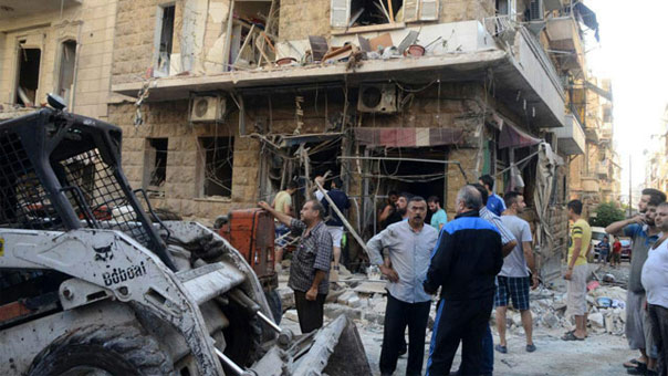 بالصوّر: قذائف التكفيريين تدمي حلب