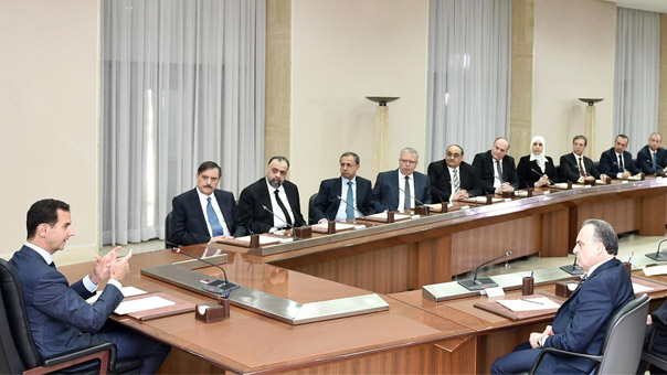 الأسد للحكومة الجديدة: الآمال التي يعلقها المواطن عليكم تحملكم مسؤوليات مضاعفة