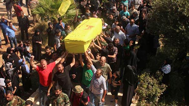  حزب الله وأهالي زيتا شيّعوا الشهيد المجاهد مهدي ادريس