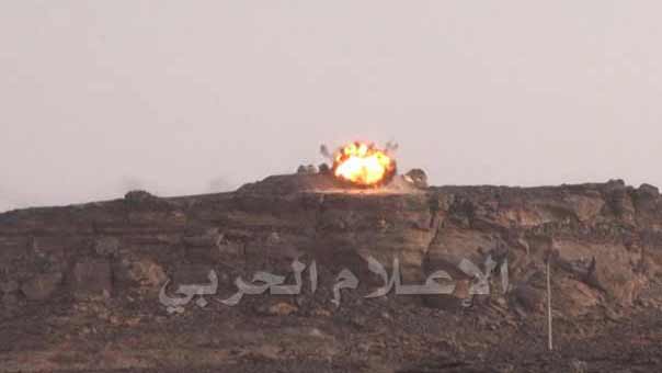 تدمير دبابات سعودية في نجران .. والرياض تعترف بمصرع ضابط وستة جنود