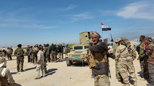 بدء عملية تحرير جزيرة الخالدية بالأنبار