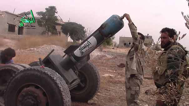  مركز حميميم:  &rsquo;حركة نور الدين الزنكي&rsquo; استخدمت مواد سامة في حلب