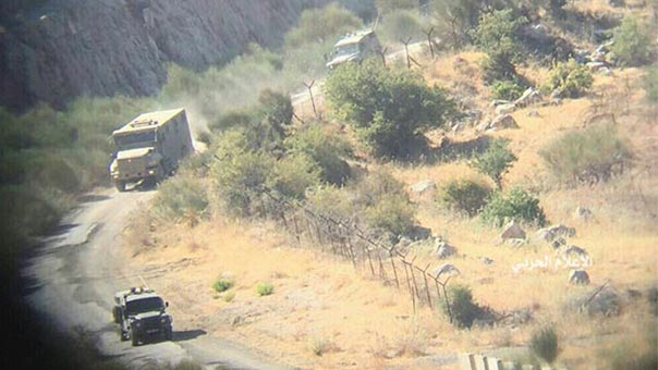 قوة معادية تضم أكثر من 50 جندياً &rsquo;اسرائيلياً&rsquo; تنتشر مقابل منطقة بركة النقار اللبنانية في مزارع شبعا