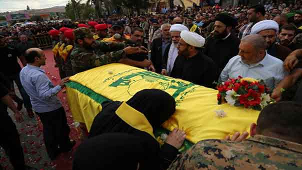 حزب الله وجمهور المقاومة يشيعون الشهيد المجاهد حسين علي حايك في كفرتبنيت