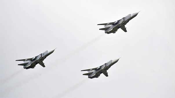 القوات السورية نجحت في استخدام قاذفات &rsquo;سوخوي 24&rsquo; الروسية