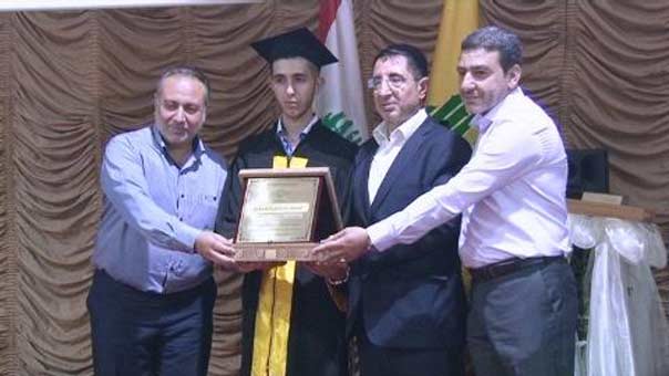 احتفال تكريمي للمتفوقين في امتحانات شهادة الثانوية العامة في بعلبك