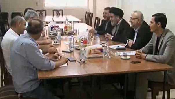 وفد من المجلس السياسي في حزب الله يزور قيادتي الحزب الشيوعي وحركة الشعب