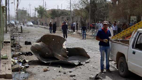 18 شهيدًا وعشرات الجرحى في اعتداء ارهابي نفذه خمسة انتحاريين غرب كربلاء المقدسة