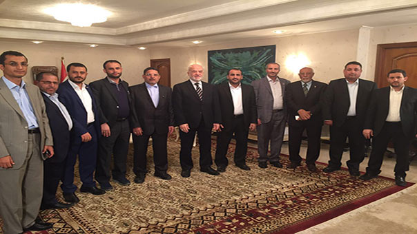 الوفد الوطني اليمني يلتقي وزير الخارجية العراقي: حلّ الأزمة سلمي وبالحوار السياسي