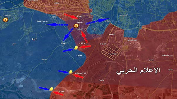 معركة الكليات...الحصار يشتد والمسلحون يفرون