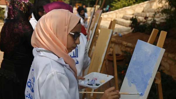 &rsquo;المهاجر&rsquo; .. مرسم فني بمناسبة ذكرى فاجعة منى