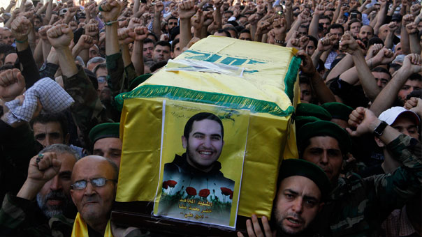 حزب الله يشيّع الشهيدين خضر صفا ومحمد نصرالدين في الغبيري وبزيون الجبيلية