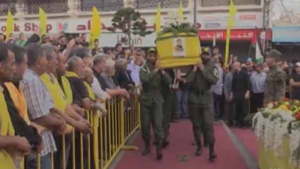 حزب الله وأهالي صور يشيّعون الشهيد علي قشور الى مثواه الأخير