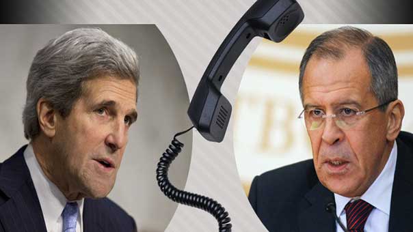 لافروف وكيري يتفقان على تمديد وقف الأعمال القتالية في سوريا لمدة 48 ساعة