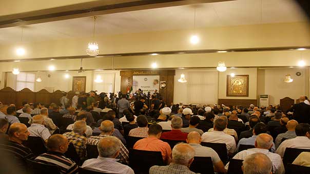 حفل تأبيني للشهيد آبادي وشهداء فاجعة منى في مجمع الامام المجتبى (ع)-الحدث