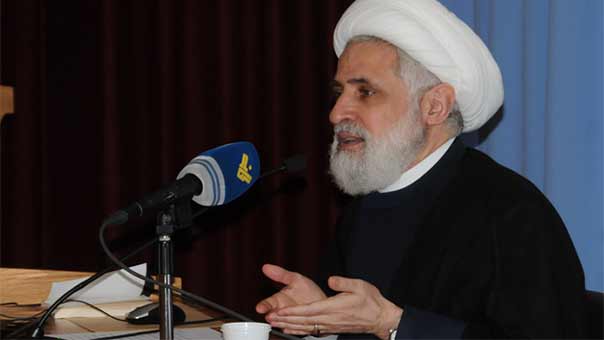 الشيخ نعيم قاسم: التنسيق الأمريكي ـ الاسرائيلي مع التكفيريين هو تنسيق يومي