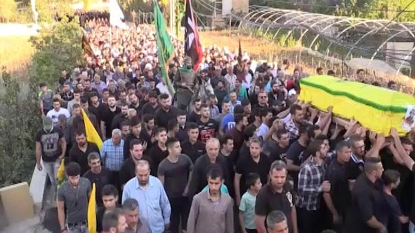 جمهور المقاومة في بلدة ياطر يودّع الشهيد المجاهد محمد حسين سويدان